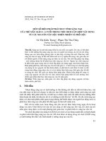 Một số biện pháp phát huy tính sáng tạo của trẻ mẫu giáo 5-6 tuổi trong trò chơi lắp ghép xây dựng từ các nguyên vật liệu thiên nhiên và phế liệu