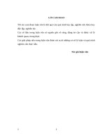 LUẬN văn  quan li kinh te