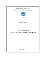 (Luận văn thạc sĩ) Hoàn thiện công tác tuyển dụng nhân sự tại công ty TNHH Đông Lâm DOLACERA