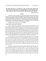 Di tích lịch sử và vai trò của việc sử dụng hệ thống di tích lịch sử trên địa bàn thành phố Đà Nẵng trong dạy học lịch sử Việt Nam ở trường trung học phổ thông