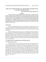 Tiếp cận sư phạm tương tác - một hướng giải pháp nâng cao chất lượng dạy học