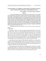 Sử dụng động vật không xương sống cỡ lớn để giám sát chất lượng nước sông Hàn, thành phố Đà Nẵng
