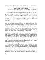 Nhận thức về chủ quyền biển, đảo Việt Nam trong học sinh, sinh viên