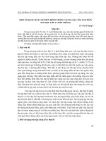 Một số dạng bài tập điển hình trong giảng dạy bài tập môn Tin học lớp 11 phổ thông