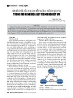 Nghiên cứu ứng dụng kiến trúc hướng dịch vụ trong mô hình hóa quy trình nghiệp vụ