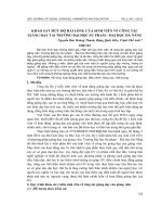 Khảo sát mức độ hài lòng của sinh viên về công tác giảng dạy tại trường Đại học Sư phạm - Đại học Đà Nẵng