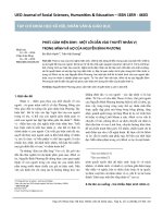 Phức cảm hiện sinh - một lối dẫn vào thuyết nhân vị trong mình và họ của Nguyễn Bình Phương