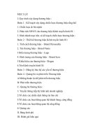 Môn thiết kế và quản lý dự án truyền thông  dự án xây dựng thương hiệu kênh truyền hình h1 – đài phát thanh  truyền hình hà nội