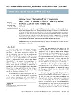 Hành vi tự gây tổn thương ở trẻ vị thành niên: Thực trạng, các mô hình lý giải, các chiến lược phòng ngừa và can thiệp trong trường học