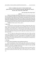 Nâng cao hiệu quả quản lý hoạt động học môn Mỹ thuật ở các trường tiểu học trên địa bàn thị xã Hương Trà, tỉnh Thừa Thiên Huế