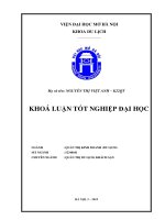 Một số giải pháp nâng cao chất lượng dịch vụ nhà hàng tây hồ   khách sạn khăn quàng đỏ 