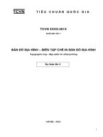 BẢN ĐỒ ĐỊA HÌNH – BIÊN TẬP CHẾ IN BẢN ĐỒ ĐỊA HÌNH Topographic map - Map editor for offset printing