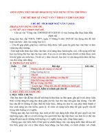 Giáo án (kế hoạch bài học) chủ đề  kì 1 môn Ngữ văn lớp 7 theo cv 3280