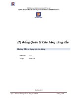 TẬP ĐOÀN XĂNG DẦU VIỆT NAM CÔNG TY CỔ PHẦN TIN HỌC VIỄN THÔNG PETROLIMEX Hệ thống Quản lý Cửa hàng xăng dầu Hướng dẫn sử dụng tại cửa hàng