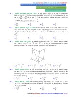 Bài tập vận dụng - vận dụng cao khối đa diện và thể tích của chúng ôn thi THPT 2021