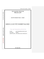 Một số chiến lược marketing nhằm thu hút khách du lịch tới huyện bình liêu tỉnh quảng ninh 