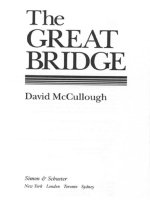 The great bridge  the epic story of the building of the brooklyn bridge ( PDFDrive )