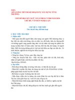 Giáo án chủ đề tích hợp  môn Ngữ văn chủ đề  kì 2 lớp 8 theo cv 3280