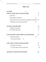 Giáo trình môn Báo Truyền hình đầy đủ nhất