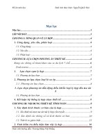 Đồ án ngành Cơ khí Thiết kế hệ thống ly hợp xe ô tô con 7 chỗ ngồi