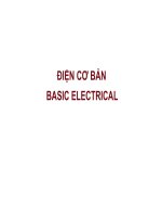BÀI GIẢNG ĐIỆN CƠ BẢN