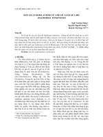 Dẫn xuất isoflavone từ lõi gỗ loài Sưa đỏ (Dalbergia tonkinesis)