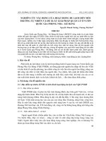 Nghiên cứu tác động của hoạt động du lịch đến môi trường tự nhiên và đề xuất giải pháp quản lý ở Vườn Quốc gia Phong Nha - Kẻ Bàng