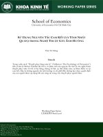 Sử dụng nguyên tắc cam kết (và tính nhất quán) trong nghệ thuật gây ảnh hưởng