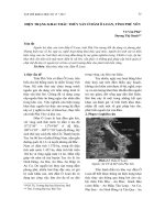 Hiện trạng khai thác thủy sản ở đầm Ô Loan, tỉnh Phú Yên