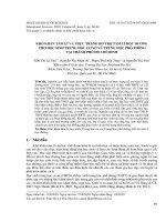 Khó khăn tâm lí và thực trạng hỗ trợ tâm lí học đường cho học sinh trung học cơ sở và trung học phổ thông tại thành phố Hồ Chí Minh