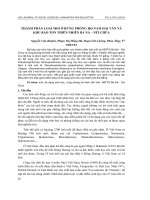 Thành phần loài mối ở rừng phòng hộ Nam Hải Vân và khu bảo tồn thiên nhiên Bà Nà - Núi Chúa