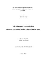 Hệ động lực cho mô hình động học rừng với điều kiện biên hỗn hợp 