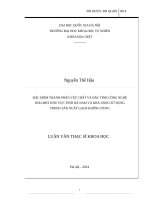 Đặc điểm thành phần vật chất và đặc tính công nghệ dolomit khu vực tỉnh hà nam và khả năng sử dụng trong sản xuất gạch không nung 