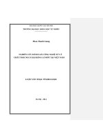 Nghiên cứu đánh giá công nghệ xử lý chất thải nguy hại bằng lò đốt ở việt nam 