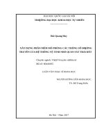 Xây dựng phần mềm mô phỏng các thông số đường truyền của hệ thống vệ tinh nhỏ quan sát trái đất 