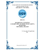 đo khoảng cách dùng cảm biến siêu âm srf05 với pic 16f877a hệ đại học 