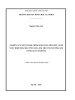 Nghiên cứu một số đặc điểm sinh thái, phân bổ, và đề xuất biện pháp bảo tồn cho loài thỏ vằn trường sơn nesolagus timminsi   
