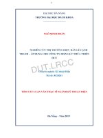 Nghiên cứu thị trường điện bán lẻ cạnh tranh – Áp dụng cho Công ty Điện lực Thừa Thiên Huế.PDF