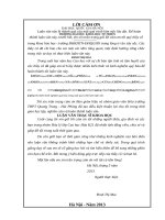 Khảo sát một số phân tử ankan, anken, ankin, aren và dẫn xuất của chúng bằng phương pháp hóa học lượng tử 