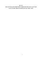 Thúc đẩy doanh nghiệp khởi nghiệp đổi mới sáng tạo ở việt nam cơ chế chính sách đến kết quả thực tiễn  