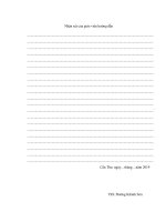 nghiên cứu chế tạo mô hình  máy bay quadcopter 