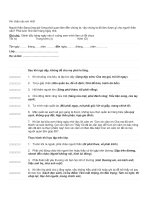 Bản đánh giá hàng ngày thực hành sinh hoạt đệ tử quy