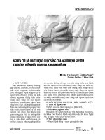 Nghiên cứu về chất lượng cuộc sống của người bệnh suy tim tại Bệnh viện Hữu Nghị đa khoa Nghệ An