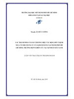 các thành phần tài sản thương hiệu tác động đến ý định mua căn hộ chung cư của khách hàng tại thành phố hồ chí minh  trường hợp nghiên cứu tại tập đoàn đất xanh 