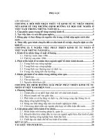 Tiểu luận đổi mới nhận thức về kinh tế tư nhân trong nền kinh tế thị trường định hướng xã hội chủ nghĩa ở việt nam  ý nghĩa và định hướng vận dụng