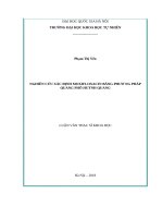 Nghiên cứu xác định moxifloxacin bằng phương pháp quang phổ huỳnh quang    vật chất 604401 