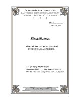 Hồ sơ tham gia hội thi sáng tạo kỹ thuật lần IX   bản mô tả giải pháp dự thi sáng tạo kỹ thuật
