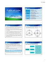 Bài giảng ô nhiễm môi trường   học viện nông nghiệp