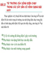 slide bài giảng môn vật lí 11 từ trường của dòng điện chạy trong dây dẫn có hình dạng đặc biệt 