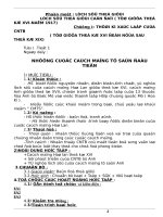 giáo án lịch sử  lớp 8 full trọn bộ cả năm mới nhất 